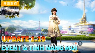 Tổng Hợp Update 1.19 PUBG Mobile China | Chế Độ Event Và Tính Năng Mới | Giải Thích VH Setting 1.19.