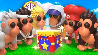 Opening 100 PREMIUM Gorilla Boxes In Adopt Me Fairground Update!