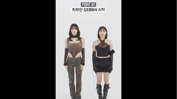 تعليم الرقص! شروق القمر وغروب الشمس لفرقة TWICE بواسطة مومو جيهيو