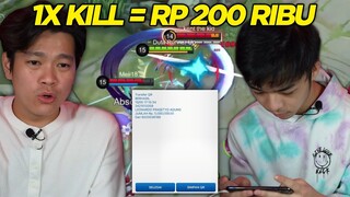 Tantangin KABUKI Pake Fanny Tanpa Buff, 1 Kali Kill Dapet Rp 200 Ribu! - Mobile Legends