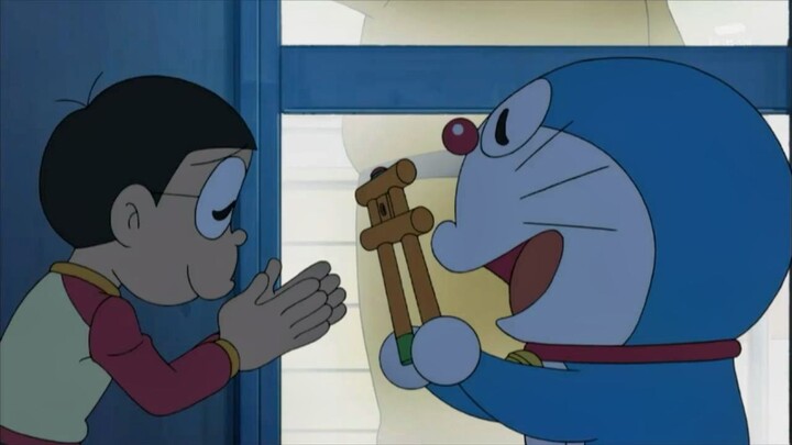 Doraemon: Nobita uses divination to predict the fortune and avoids his parents' mixed doubles