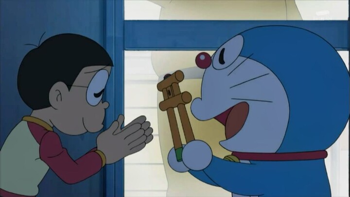 Doraemon: Nobita menggunakan ramalan untuk menghitung keberuntungan ilahi dan menghindari kembaran c