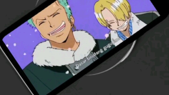 sejak saat itu senyum zoro menghilang 🙂