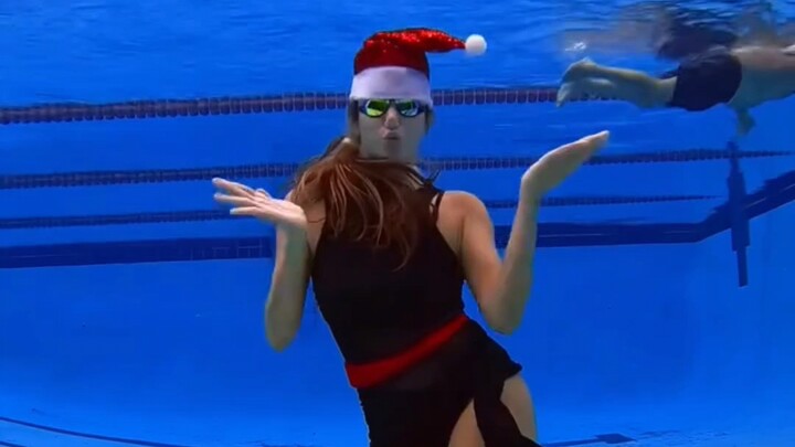 没有水不会跳舞！