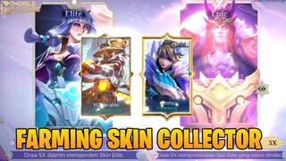 FARMING SKIN COLLECTOR MODAL TOKEN - DROP RATE SURPRISE BOX NYA LAGI BAGUS! MOBILE LEGENDS