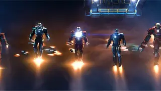 Fan Edit|All Iron Man Armors Fight Against Enemies
