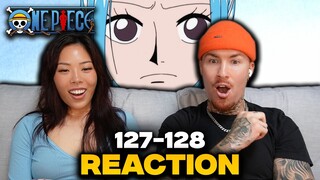 STRAW HAT VIVI?! | First Time Watching One Piece Episode 127-128 Reaction