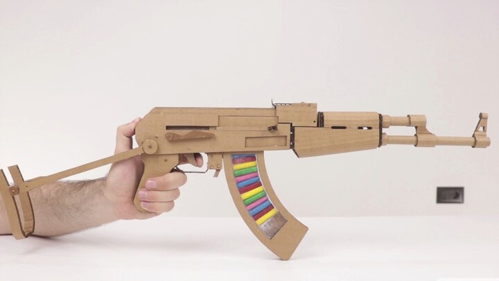 Cách làm AK47 bằng giấy, bạn có thể học ngay khi nhìn thấy, nhưng bạn sẽ quên ngay khi học xong