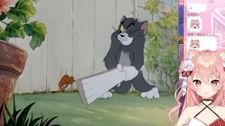 【Hiiro】Cat and Tom watch as they trick the mouse into eating bubble gum