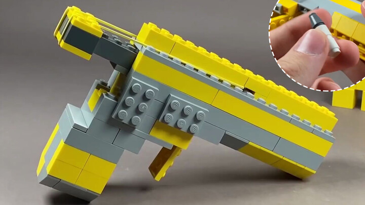 [Lego] How To Make A Browning Pistol