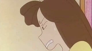 "Crayon Shin-chan" is hiding from the rain at the beautiful big sister's house