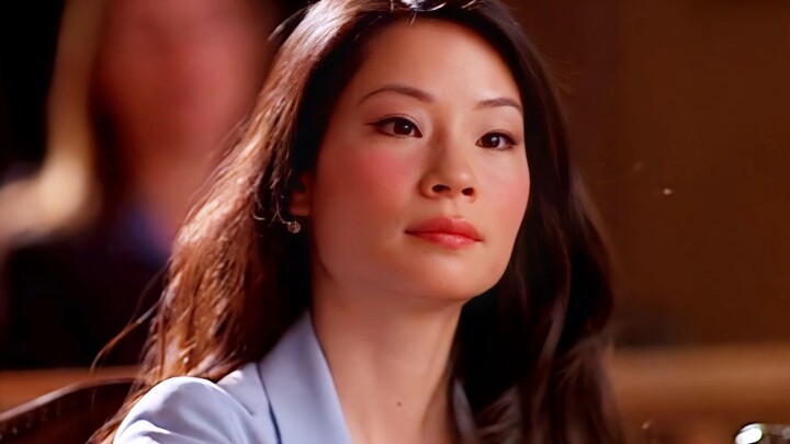 Lucy Liu, the master of clear soup, is in line with the mental state of office workers.