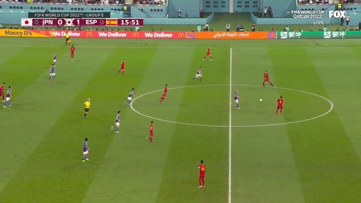 JPN vs ESP WC22
