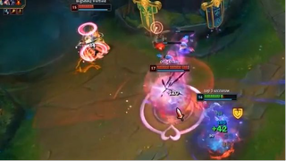 Lol Vayne 1 mình cân 2 đối thủ mềm  #montage#highlight