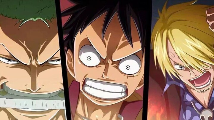 [MAD·AMV][One Piece]Luffy, Zoro and Sanji