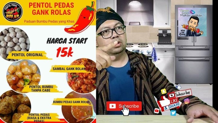 REVIEW KULINER MALANG : MIE AYAM MIE PANGSIT PENTOL PEDAS BY "GANK ROLAS" | kuliner malang |
