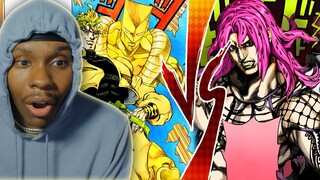 DIO VS DIAVOLO - REACTION!!