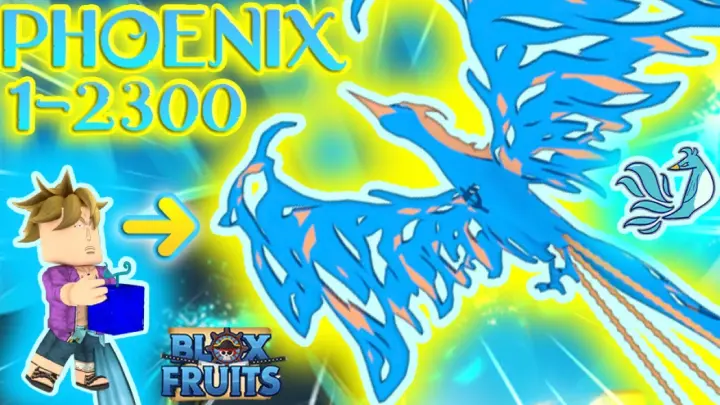 Noob to Max 1-2300 using Awakened Phoenix in Bloxfruits | Roblox