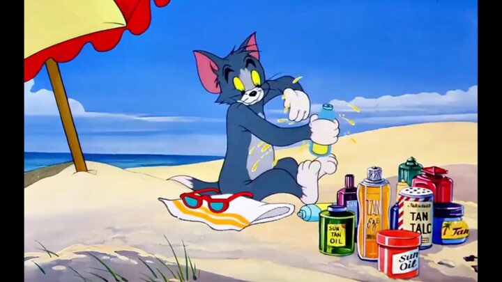 Tom còn biết cả chăm sóc da haha