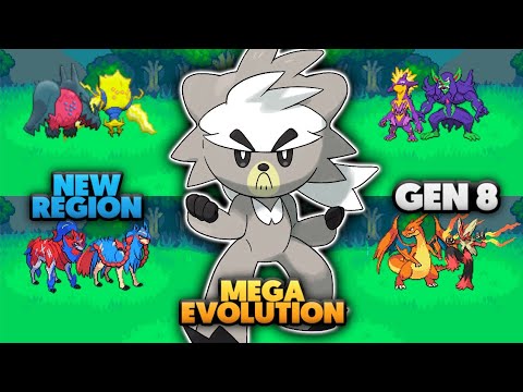 NEW Completed Pokemon GBA Rom With Mega Evolution, Gigantamax, Galar  Region, Hisuian Form & CFRU! 