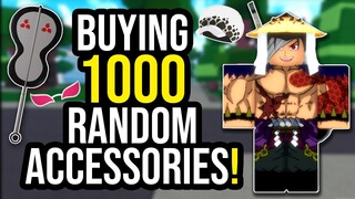 Buying 1000 Random Accessories in Project XL Part 2