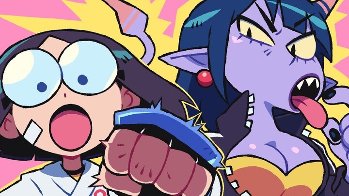[Punch Punch Never Ends! ตอนที่ 1] พี่สาวมนุษย์ x พี่สาวปีศาจ PUNCH PUNCH FOREVER! อร่อยหลากหลายภาษา