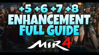 [MIR4] ENHANCEMENT FULL GUIDE AND SIMPLE TRICK (TAGALOG)