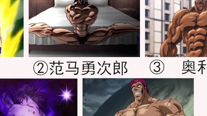 These five people go to a bodybuilding compe*on, who will be the champion?