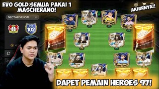 OPEN PACK 30 RIBU FC POINT! DAPET PEMAIN HEROES 97! & UPGRADE PEMAIN KE EVO EMAS! - EA FC 24 MOBILE