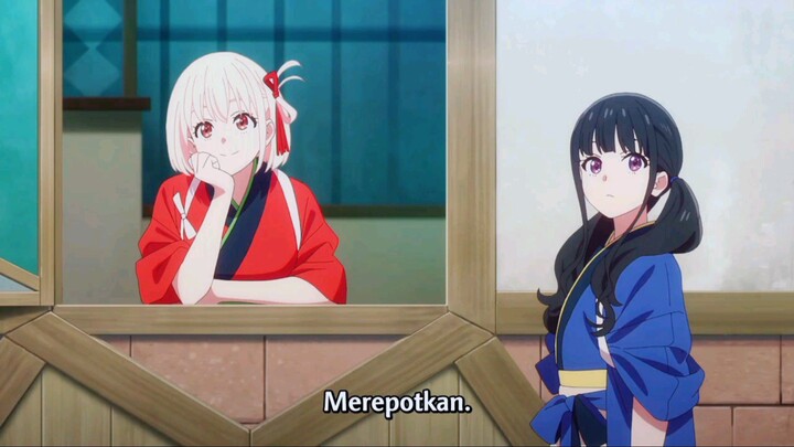 Lycoris Recoil: Friends are Thieves of Time eps 1