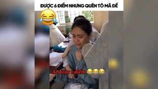 Lần đầu được 6đ mà quên tô mã đề😂