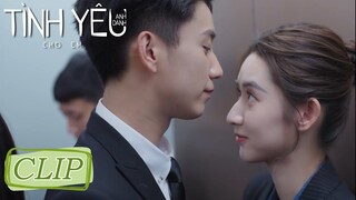 Clip Tập 23 Kiềm chế sao giờ! Tân Kỳ Mẫn Tuệ hú hí trong thang máy | Tình Yêu Anh Dành Cho Em | WeTV