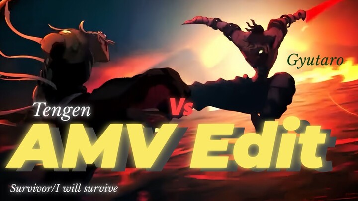 Best Fight!! Tengen Vs Gyutaro AMV Edit