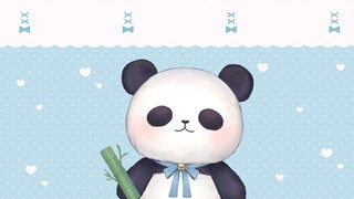 [Bilibili-only self-introduction] Hello everyone! I am the panda Cham~! Please put me on your lap an