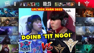 [LPL 2022] Highlight LNG vs V5 Full: DoinB "tịt ngòi" trước Rookie | LNG Esports vs Victory Five