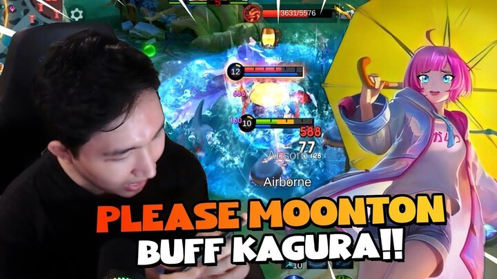BUTUH BUFF BANGET KAGURA INI PLEASE MOONTON !! - Mobile Legends #MLBBIDCreator