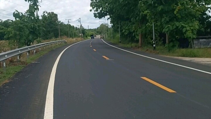 Come back to home. Lansak,Uthai-thani,Thailand.