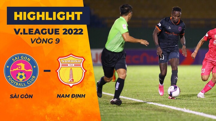 ⚽️HIGHLIGHTS | SÀI GÒN - NAM ĐỊNH | RƯỢT ĐUỔI TỈ SỐ | NAM ĐỊNH CẦM HÒA XUẤT SẮC TRÊN SÂN KHÁCH