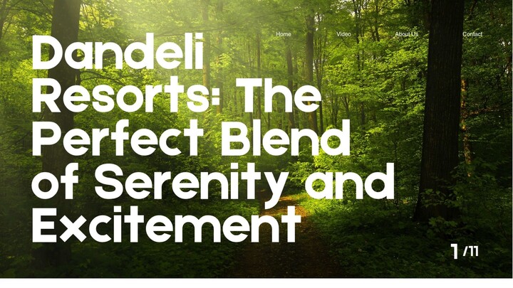 Dandeli Resorts The Perfect Blend of Serenity and Excitement