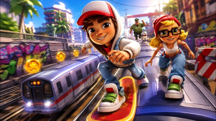 INSANE Subway Surfers Run  | Can I Beat the High Score?  #Shorts#unlimited key