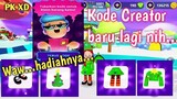 Kode kreator baru lagi,Hadiahnya super keren di PK XD update musim salju atau event Natal