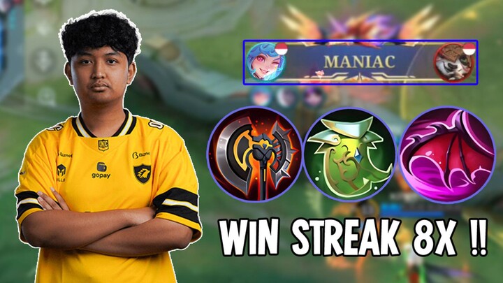 MANIAC + WIN STREAK 8X‼️ SET BUILD CICI ONIC Lutpii