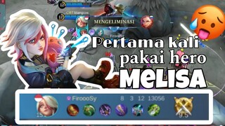 Highlight MLBB | Nyobain hero melisa? 😱 kalo ga bisa jangan coba coba