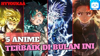 5 Rekomendasi Anime Terbaik DiBulan Ini