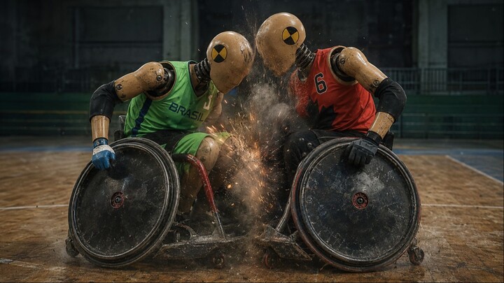 Wheelchair Rugby World Championship that took place in São Paulo, Brazil OPEN