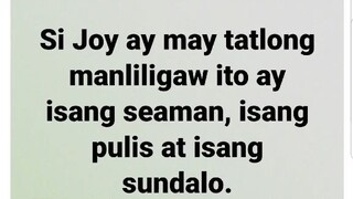 IKAW ANO MAPAPAYO MO KAY JOY HAHAHA