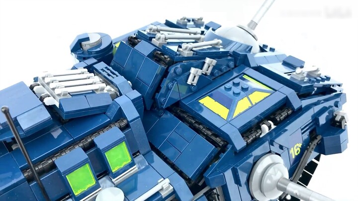 [LEGO Red Alert] Battle Fortress Allied Ground Giant Mechanicum Original MOC Red Alert MOC Series #1