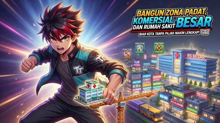 Bangun Zona Padat, Komersial, dan Rumah Sakit Besar, Biar Kota Tanpa Pajak Makin Lengkap
