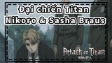 [Đại chiến Titan]Chef Marais] Nikoro đến gặp Sasha Braus sau khi cô ấy chết.