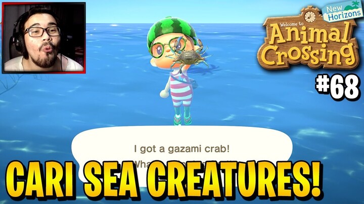 AYO KITA CARI SEA CREATURES!!! (#68) [Animal Crossing New Horizons Indonesia]